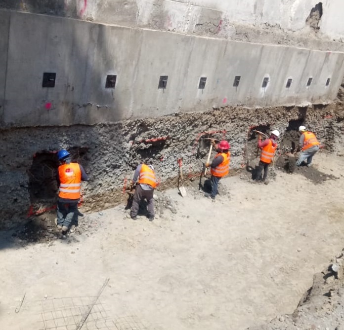 anclajes al terreno