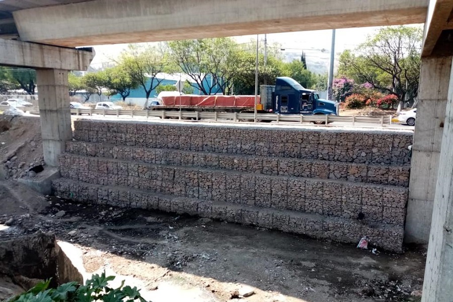 Construcción de Muros Gavión