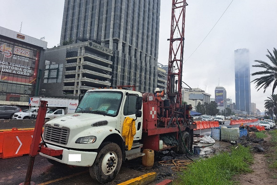 investigación geotécnica para el Sistema de Transporte Colectivo Metrorrey.