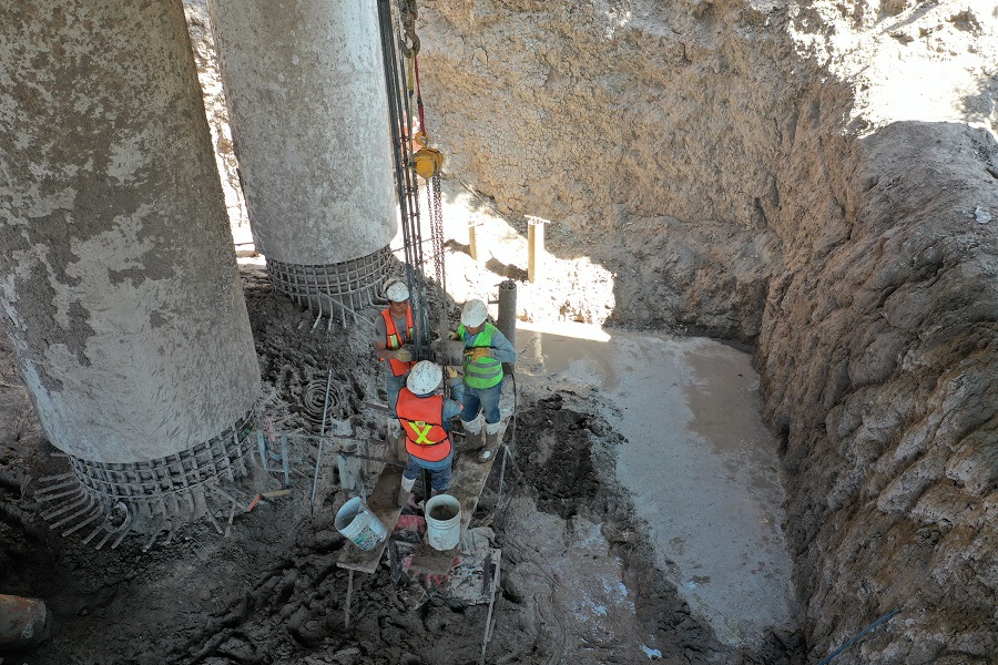Recimentación de Puentes con Micropilotes, Ingeniería Geotécnica, Construcción geotécnica