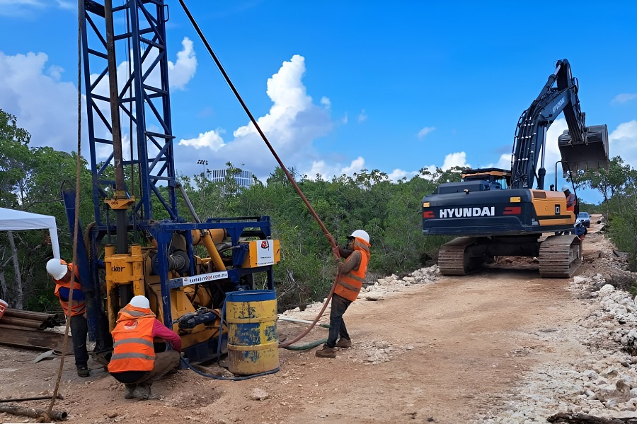 Sondeos Geotécnicos para Puente Nichupté