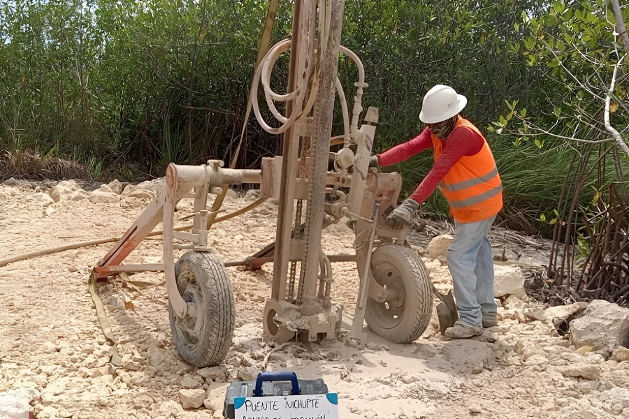 Sondeos Geotécnicos para Puente Nichupté