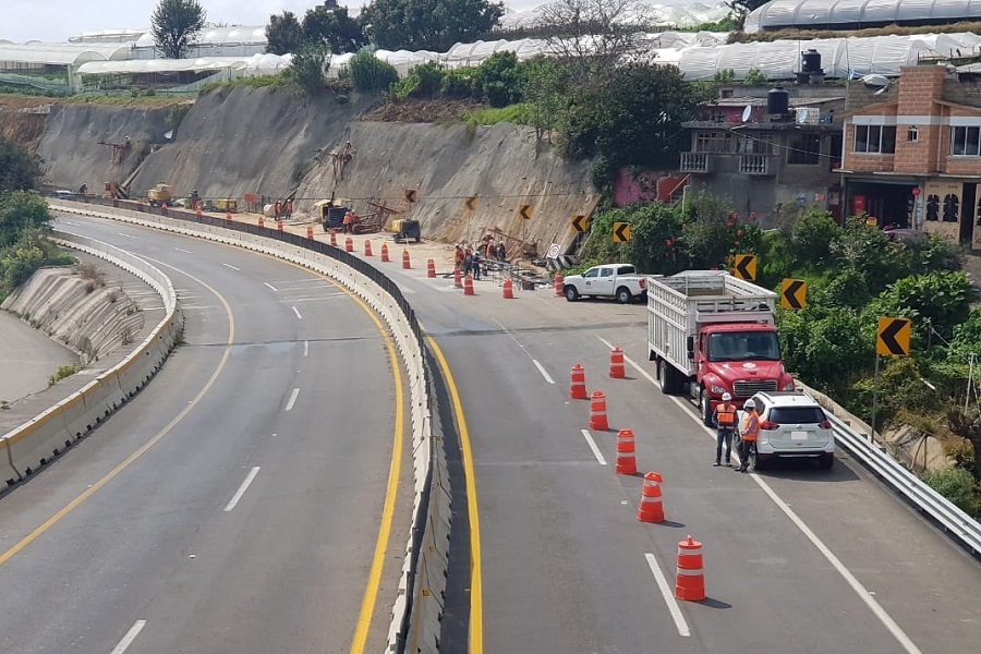 estabilización de Taludes, Con Concreto Lanzado, Drenes, Anclajes al terreno