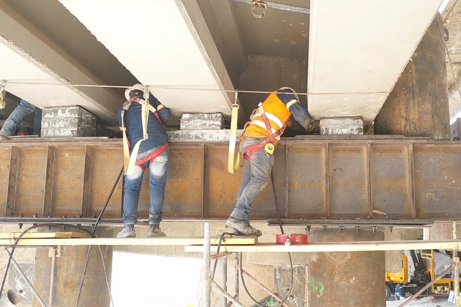 Izaje de Puentes, Levantamiento de Estructuras, Apoyos de Neopreno para puentes
