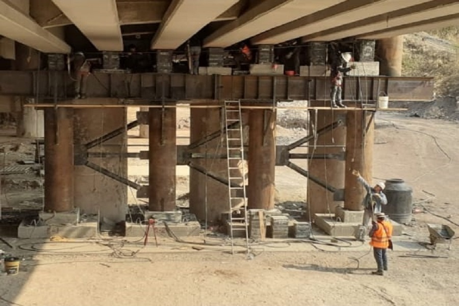 Izaje de Puentes, Levantamiento de Estructuras, Apoyos de Neopreno para puentes