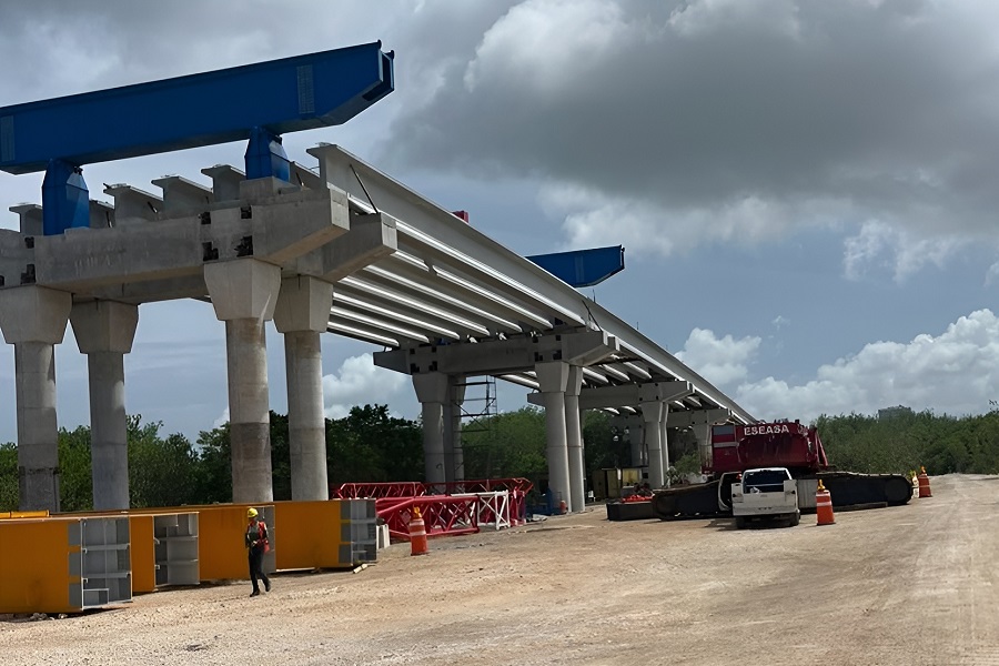 Postensado para Puente Nichupté