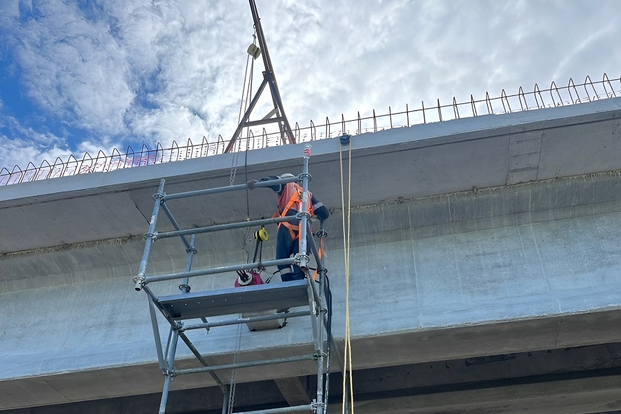 Postensado para Puente Nichupté