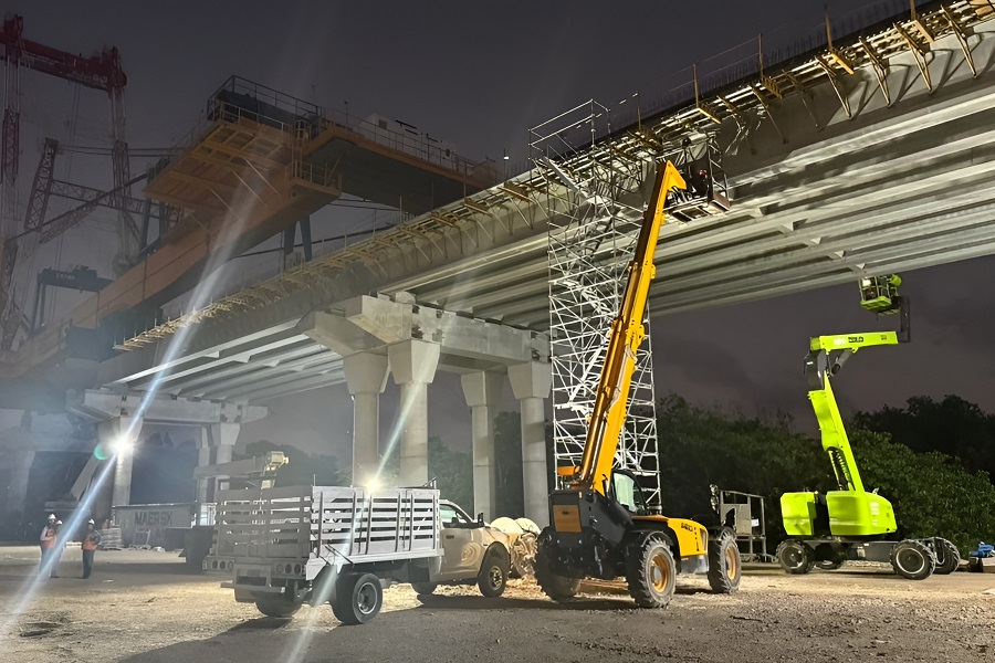 Postensado para Puente Nichupté