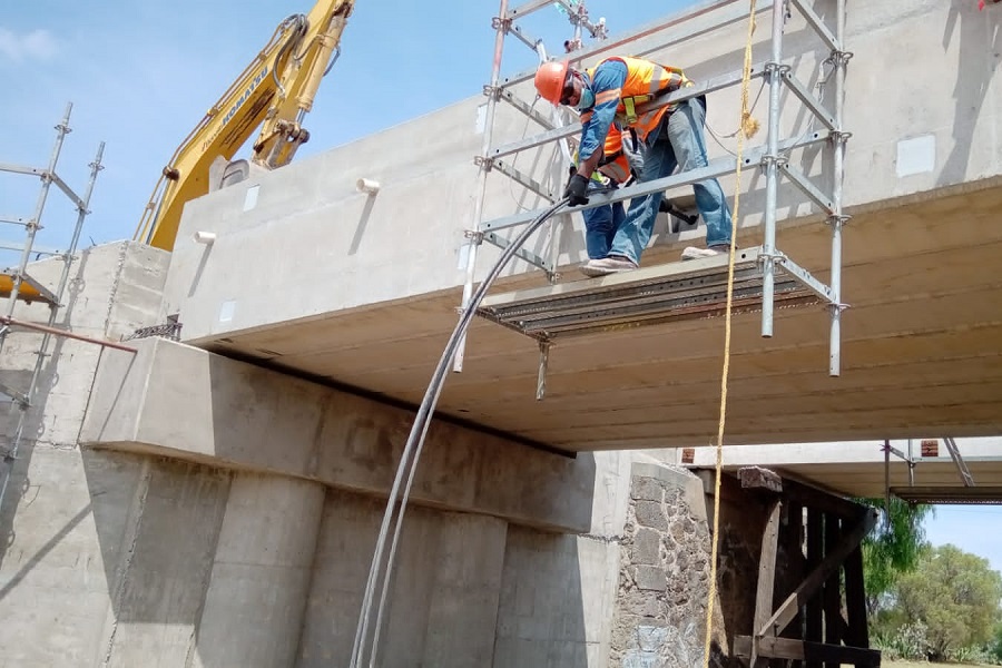 Servicios de Postensado, Postensado en Puentes, Postensado en México