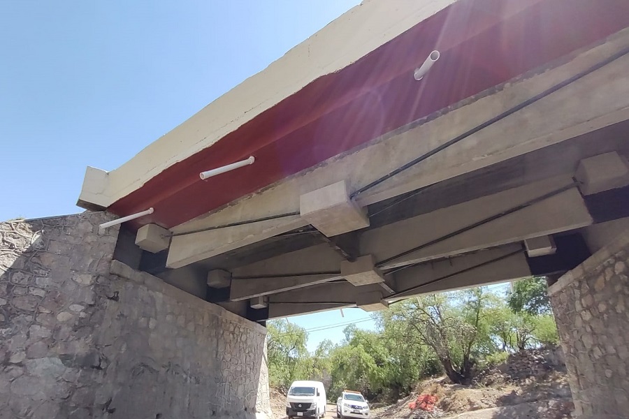 Presfuerzo Exterior, Reforzamiento de Puentes, Resina Epóxica, Fibra de carbono