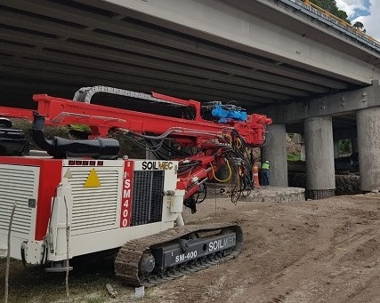 Recimentación con Micropilotes